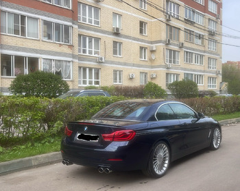 Аренда автомобиля BMW-430 с водителем 2